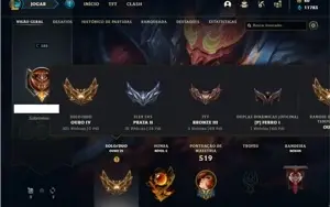 Conta ouro 4 com TODOS os champs e 116 Skins (Nivel 588)