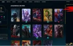 CONTA LOL DIAMANTE 3.