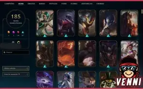CONTA LEAGUE OF LEGENDS |MESTRE 200 PDL • 185 SKINS