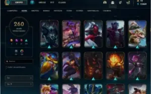 CONTA DIAMANTE 2 LEAGUE OF LEGENDS