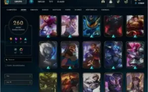 CONTA DIAMANTE 2 LEAGUE OF LEGENDS