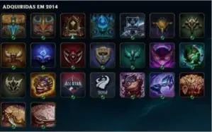 ACC MT BOA, COM ICONES E SKINS RARAS