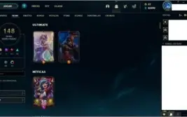ACC MT BOA, COM ICONES E SKINS RARAS