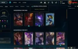 Conta LoL platina 2 (42 skins)