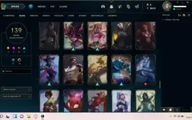 CONTA MONO SUPORTE LOL PREÇO BARATO