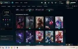 CONTA MONO SUPORTE LOL PREÇO BARATO