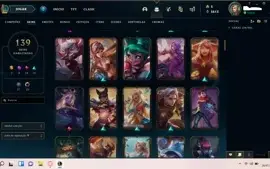 CONTA MONO SUPORTE LOL PREÇO BARATO