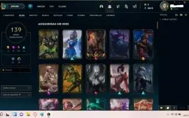 CONTA MONO SUPORTE LOL PREÇO BARATO