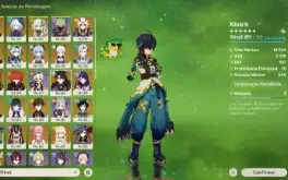 [Na] Ar60 Varios Personagens 5*  Genshin Impact