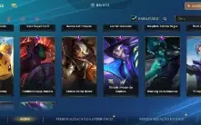 Conta wild wift com banner de grão mestre e passes comprados