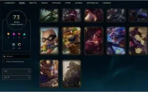 Conta LoL /Platina 4 soloq /Platina 5 FLEX/ Skin mística Kog