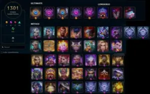 Conta de Colecionador League Of Legends (LoL)