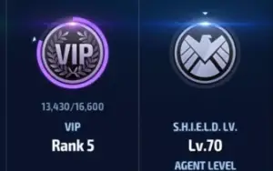 Conta Marvel Future Fight VIP 5