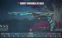 Conta FA valorant Vandal kuronami, lamina rgx, ghost gaia e+