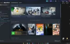 vendo conta steam+conta cs go com prime e skins