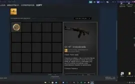 vendo conta steam+conta cs go com prime e skins