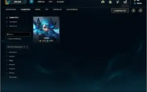 Conta platina 1 (mestre season passada) com Ryze Triunfante