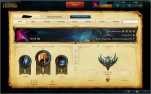 Conta League of Legends Prata 5 107 campeoes e 31 skins