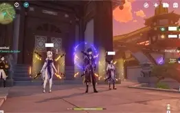 Conta Genshin Impact Zhongli C6, Shogun Raiden, Venti, Diluc