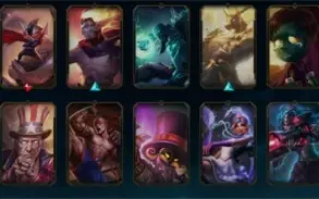 Conta Gold 1 126 campeões 73 skins