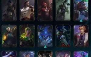 Conta Gold 1 126 campeões 73 skins