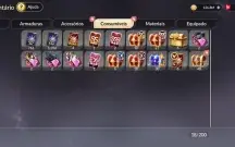 Conta Seven Knights Re. Conta End, Full lendários.