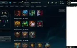 Conta de LoL Level 156