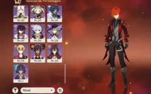 Vendo conta xiao C1+yae miko+venti C1+baal+zhongli mais 8 5*