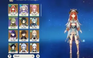 Vendo conta xiao C1+yae miko+venti C1+baal+zhongli mais 8 5*
