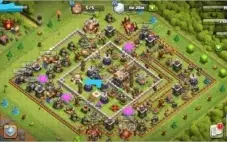 conta clash of clans cv 11