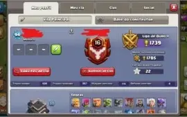 cv9 quase full, clash of clans