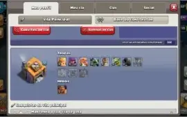 cv9 quase full, clash of clans
