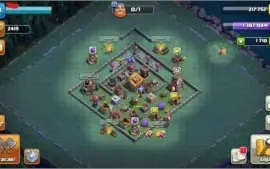 cv9 quase full, clash of clans