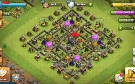 cv9 quase full, clash of clans