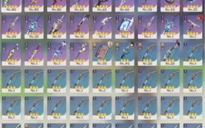 Conta Genshin AR 45 - 5*(Xiao,Zhongli,Venti,Diluc,Jean,Qiqi)