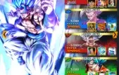 Dragon Ball Legends - UL Gogeta Blue, UL Hit, Gohan Beast, G