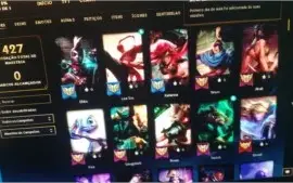Conta lol 184 skins