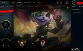 Conta Gold 1 (winrate altissimo) 84 Campeões - 24 skins