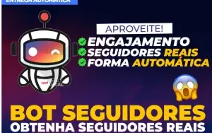 [Exclusivo] Bot para  Seguidores reais Bot Gestor Instagram