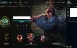 Conta LOL plat 3, mmr D5