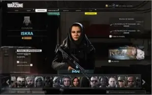 Conta warzone