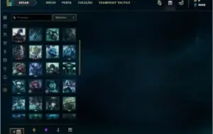 Conta LOL, lvl 40, sem rank e com MTS Frag de SKIN