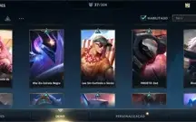 WILD RIFT 37 SKINS; DIAMANTE 2 (QUASE 1); WILD CORES NEGATIV