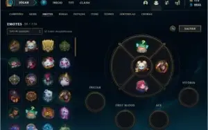 Conta LOL  44 skins Muito Boas