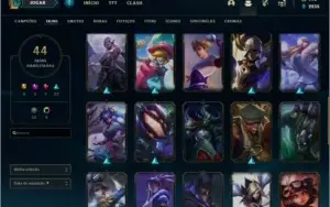 Conta LOL  44 skins Muito Boas