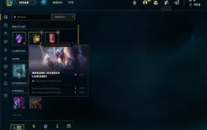 Conta Unranked com 17 Champs