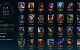 Conta de lol todos os campeoes KAYLE JUDGMENT