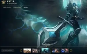 Conta de lol todos os campeoes KAYLE JUDGMENT