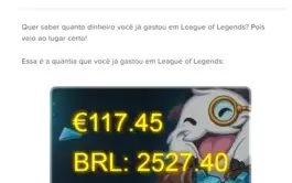 Conta League of Legends 308 SKINS!