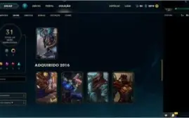 Conta League of Legends - PLATINA 3 - Level 39